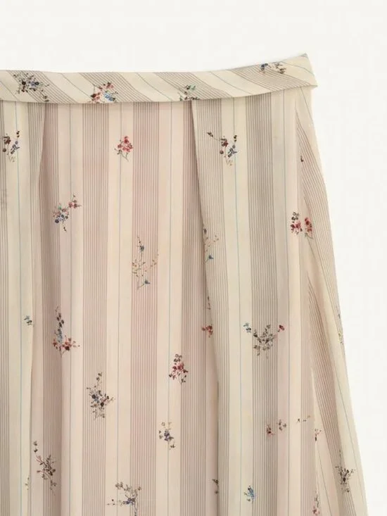 ZARA LIMITED EDITION FLORAL LACE SKIRT - Picture 7 of 8